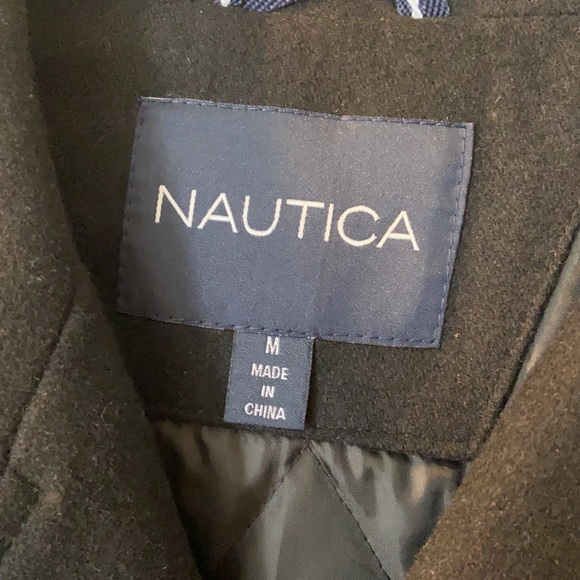Men’s Nautica Trench Coat - Picture 2 of 3
